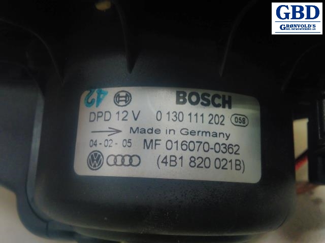 Audi A6, Allroad, 2000-2005 (Type I) (C5) (BOSCH|4B1 820 021 B)