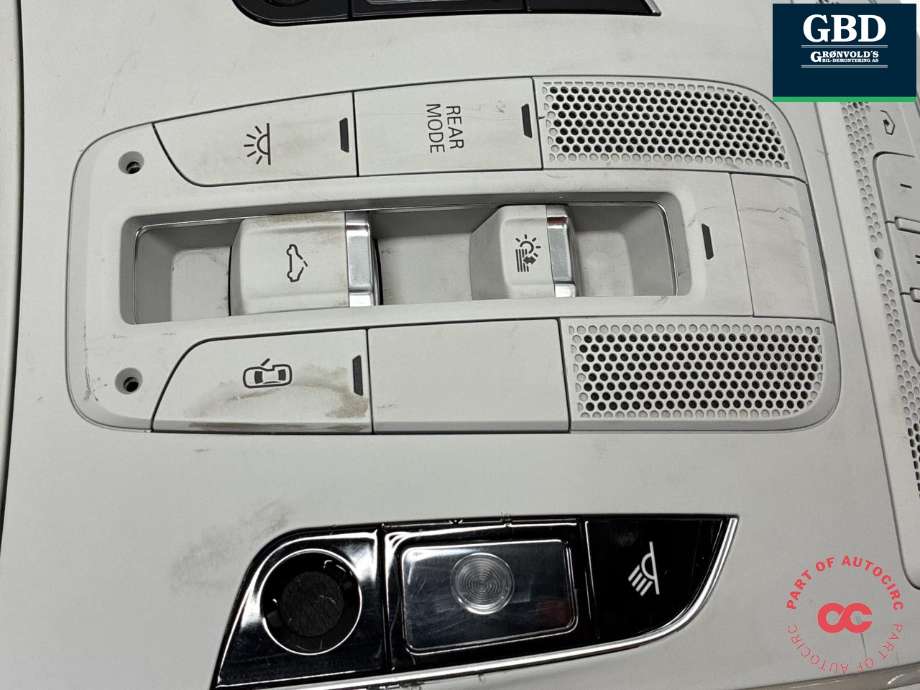 Taklyspanel til Audi A8 2013-2017 (Type III, Fase 2) (AUDI|4H0947135R|)