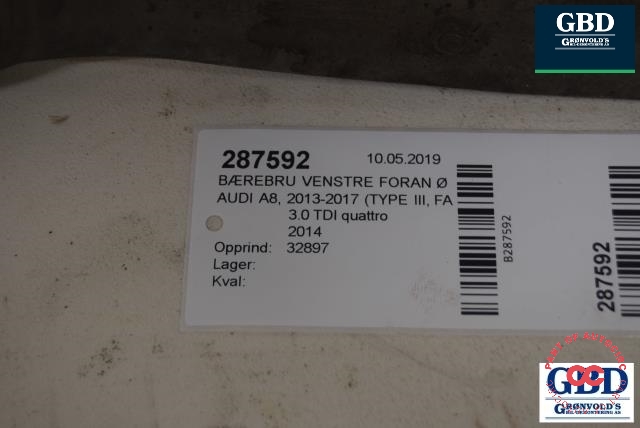 Audi A8, 2013-2017 (Type III, Fase 2) (4H0 407 151 B|4H0 407 151 C)