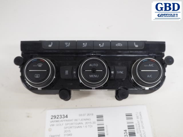 VW Golf Sportsvan, 2014-2018(VW|5G0907044AP)