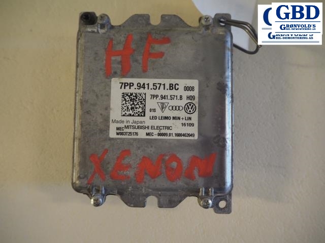 Audi A4, 2015-2019 (Type V, Fase 1) (B9)(|7PP.941.571.BC)