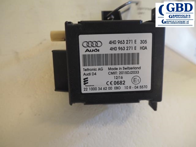 Audi A4, 2015-2019 (Type V, Fase 1) (B9)(|4H0 963 271 E)