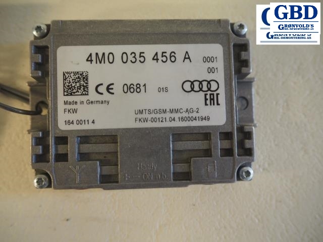 Audi A4, 2015-2019 (Type V, Fase 1) (B9)(|4M0 035 456 A)