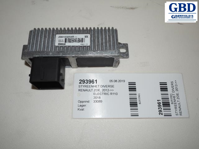 Renault Zoe, 2013-2019 (Fase 1)(MAHLE|296103254R)