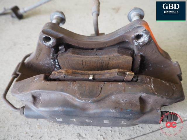 Bremsecaliper venstre foran til Tesla Model S 2013-2016 (Fase 1)  (BREMBO|INGEN SYNLIGE DELE NR|)