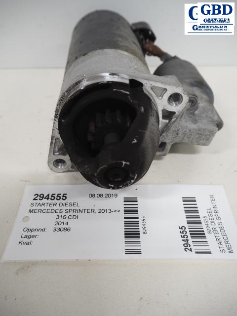 Mercedes Sprinter, 2013-2018 (906, Fase 2)(BOSCH|A651 906 43 00)