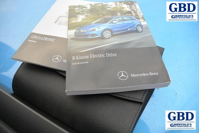 Mercedes B-Klasse, electric drive, 2014-2018 (W242)(|NORSK)