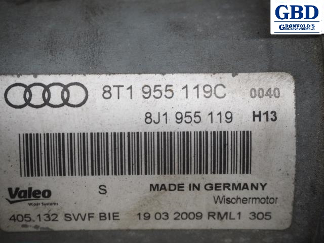 Audi A5, 2007-2016 (Type I) (VALEO|8T1 955 119 C)