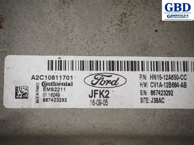 Ford Ecosport, 2016- (CONTINENTAL|HN15-12A650-CC)