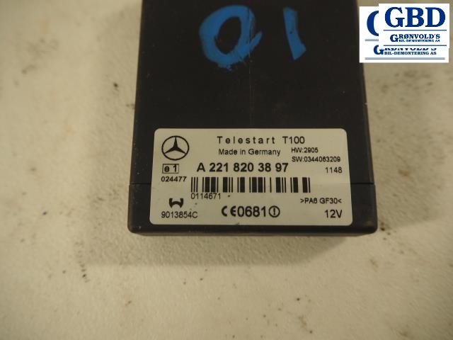 Mercedes ML, 2005-2011 (W164) (MERCEDES|A 221 820 3897)