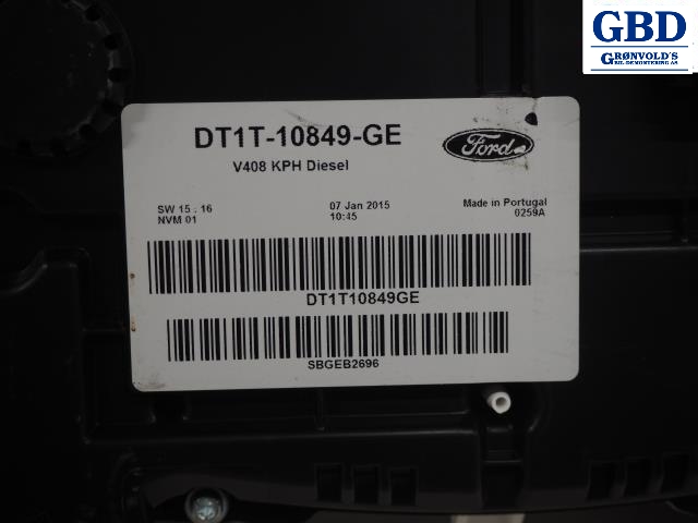 Ford Transit Connect, 2013-2018 (Type II, Fase 1) (2550351|DT1T-10849-GJ|DT1T-10849-GE)