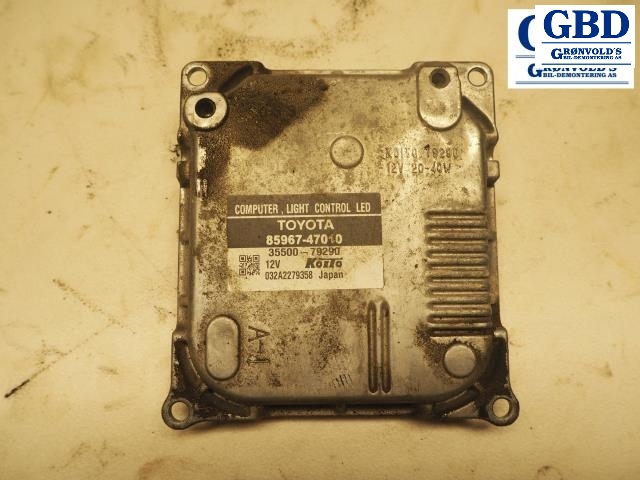 Toyota Prius, 2009-2016 (Type III, combi)(|85967-47010)