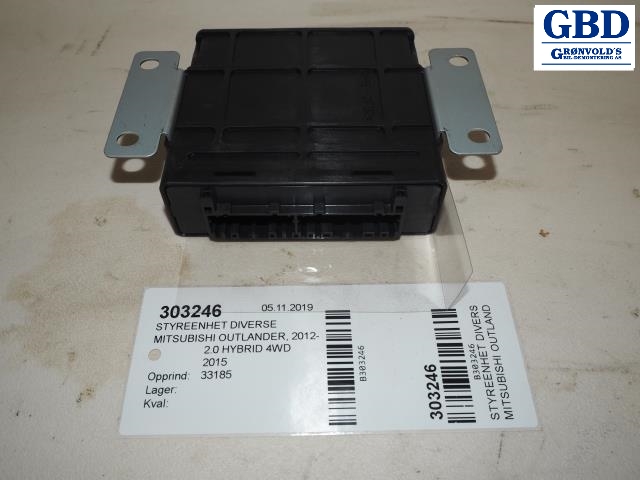 Mitsubishi Outlander, 2012-2015 (Type III, Fase 1)(MITSUBISHI|9499D054)