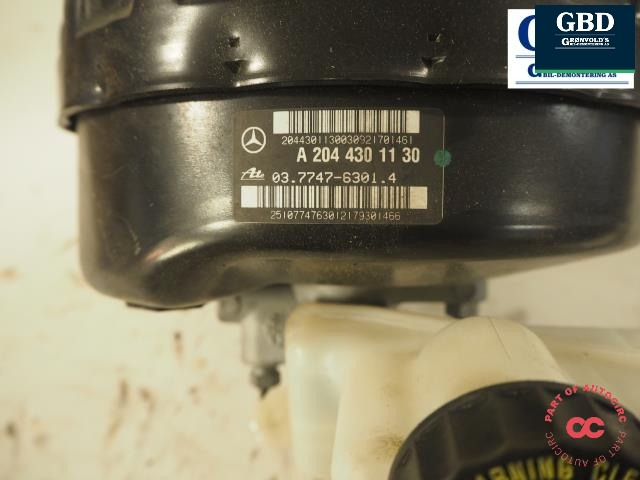 Bremsekraft-forsterker til Mercedes GLK 2008-2015 (X204) (X204) (MERCEDES|A 006 430 15 01|A 204 430 05 01|A 204 430 11 30)