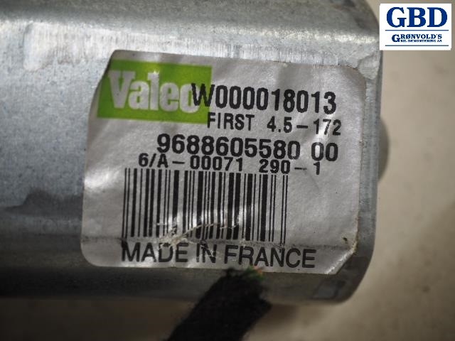 Peugeot 508, 2011-2014 (Type I, Fase 1) (VALEO|96 886 055 80|6405 RX)