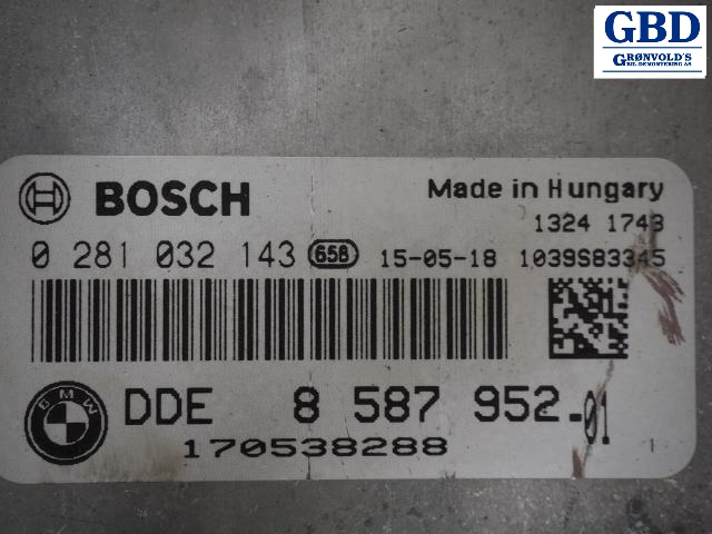 BMW 2-Serie, Active/Gran Tourer, 2014- (F45/F46) (BOSCH|8 587 952-01|0281032143)