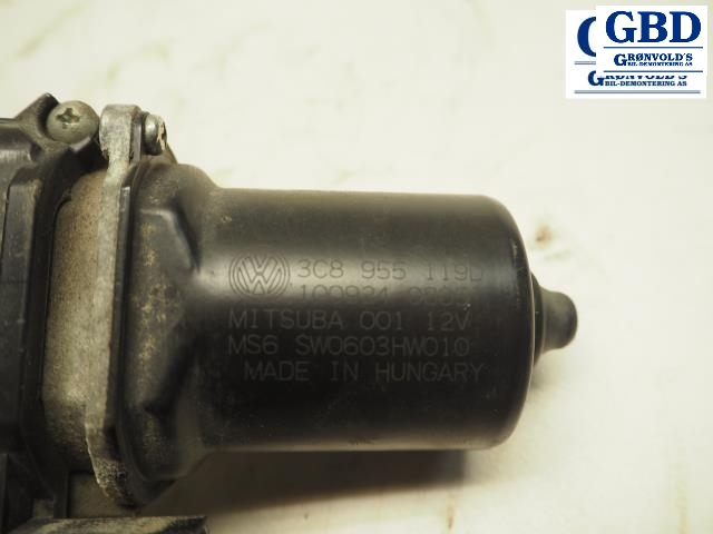 VW CC, 2008-2012 (Passat CC) (MITSUBA |3C8 955 023 F|100924 0805|3C8 955 119D)