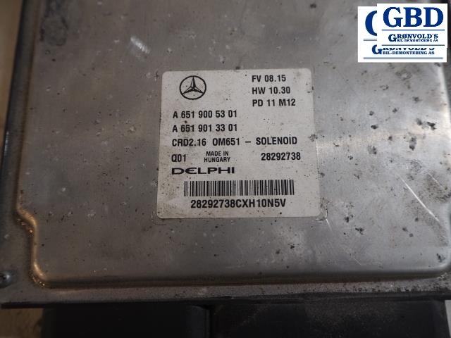 Mercedes E-Klasse, 2009-2013 (W212, Fase 1) (MERCEDES|A 651 900 53 01)