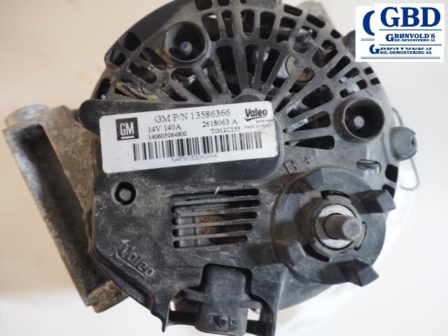 Opel Astra J, 2010-2015 (GM|13512745|13586366)