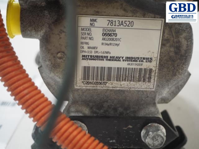 Peugeot iOn, 2011-2020 (MITSUBIHSI|16 093 344 80|7813A520)