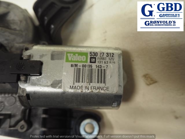 Opel Corsa D, 2006-2014 (VALEO|13163029|530 27 312)