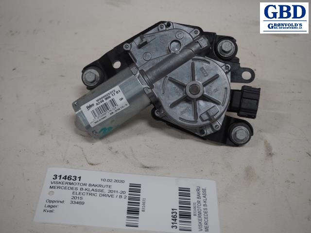 Mercedes B-Klasse, electric drive, 2014-2018 (W242) (VALEO|A 246 906 17 01)