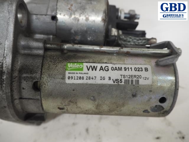 VW Golf VI, 2008-2012 (VALEO|0AM 911 023 B|0AM 911 023 BX)