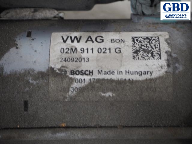 VW Up, 2012-2019 (BOSCH|02M 911 021 G |02M 911 021 GX)