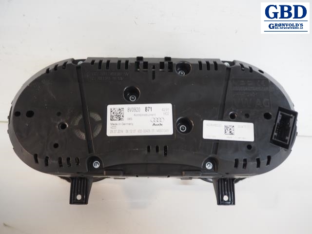 Audi A3, 2012-2016 (Type III, Fase 1) (8V0 920 871)