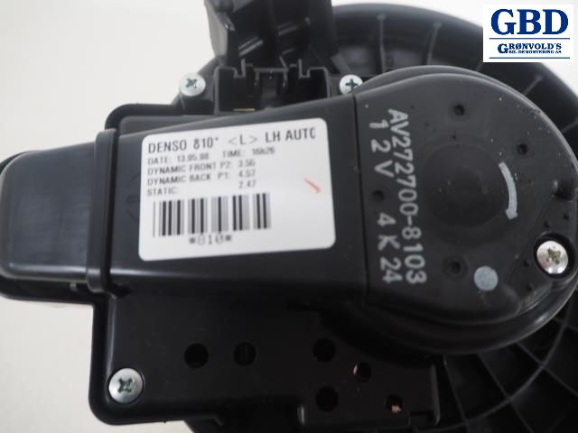 Toyota Auris, 2007-2010 (Type I, Fase 1) (DENSO|87103-02140 |272700-8103)