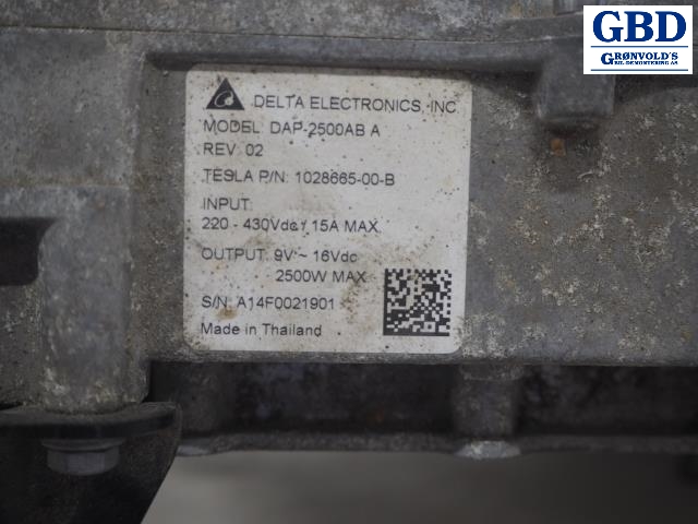 Tesla Model S, 2013-2016 (Fase 1) (DELTA ELECTRONICS INC|1028665-00-B)