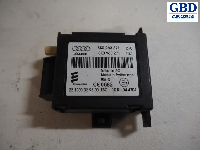 Audi A4, 2015-2019 (Type V, Fase 1) (B9)(EBERSPACHER|8K0 963 271)