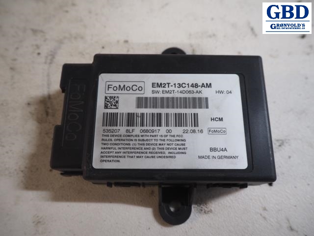 Ford S-Max, 2015- (Type II)(FOMOCO|EM2T-13C148-AM)