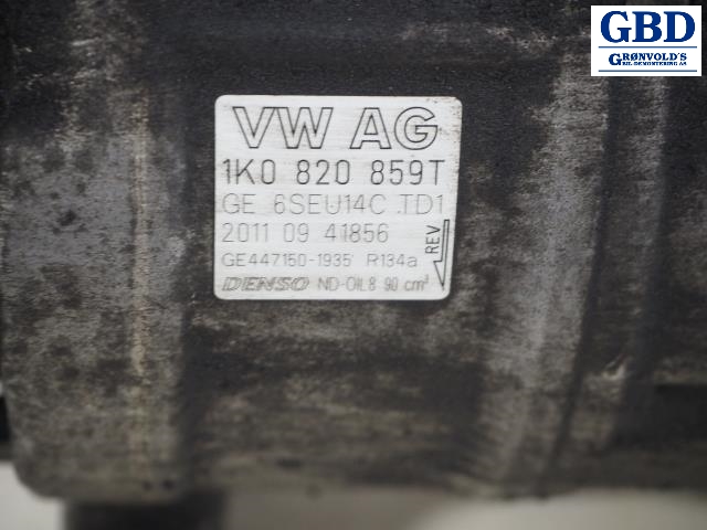 VW Golf VI, 2008-2012 (1K0 820 859 T|1K0 820 859 TX)