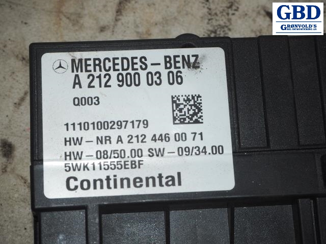 Mercedes Vito/Viano, 2010-2014 (W639, Fase 2) (A 212 900 03 06)