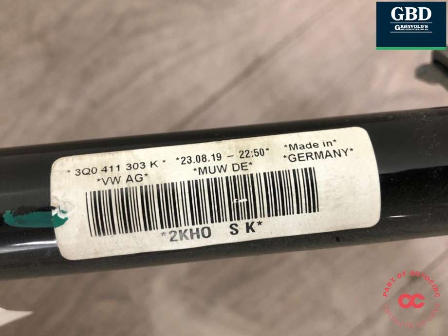 Stabilisatorstag foran til VW Passat 2019-->> (Fase 2) (B8) (B8) (3Q0 411 303 K|)