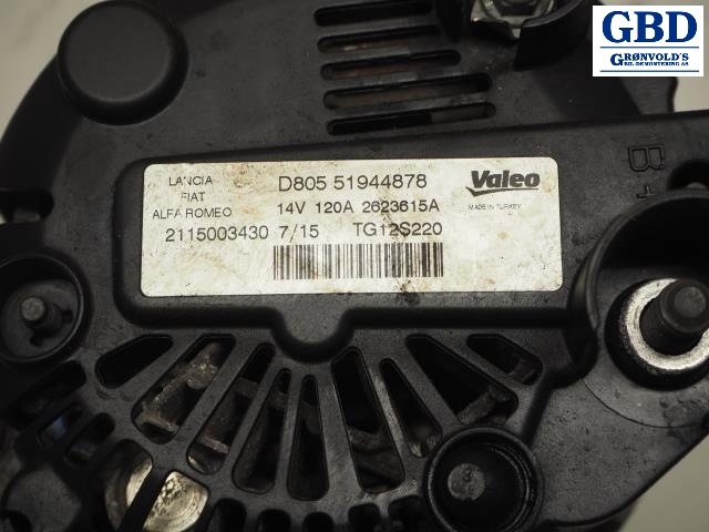 Peugeot Bipper, 2014- (VALEO|5705 NY|16 393 681 80|80551944878)