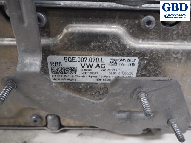 VW e-Golf, 2017-2020 (Fase 2) (5QE 907 070 L)