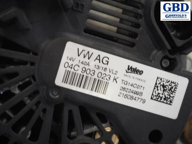 VW Golf VII, 2012-2017 (Fase 1) (VALEO|04C 903 023 L|04E 903 024 S |04C903023K)