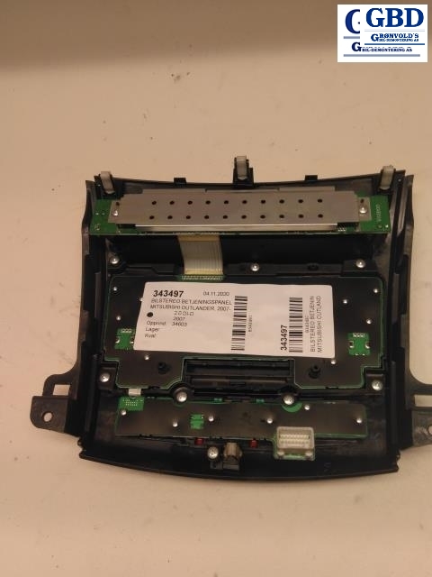 Mitsubishi Outlander, 2007-2010 (Type II, Fase 1) (VISTEON|8002A067XA)