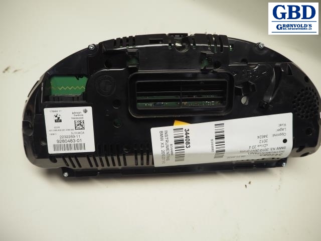 BMW X3, 2010-2017 (F25) (BMW|62 10 9 358 981|9280483-01)