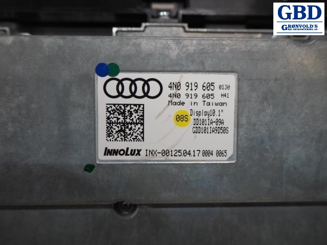 Audi A8, 2017- (Type IV) (4N0 919 605|4N0919605L| 4N0919605F|4N0-919-605-L)