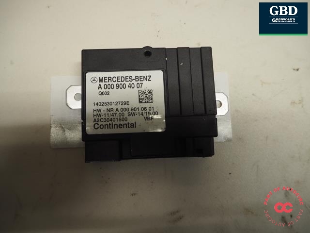Styreenhet drivstoffpumpe til Mercedes C-Klasse 2014-2018 (Fase 1) (W205) (W205) (A 000 900 40 07|A 000 900 32 06|)