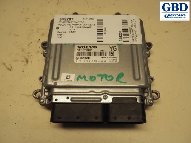 Volvo V60/V60 CC, 2013-2018 (Type I, Fase 2) (VOLVO|31355882|0281019244)