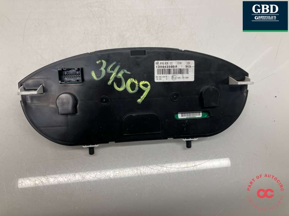 Instrumentpanel til Peugeot Boxer 2014-->> (Type III, Fase 2) (6106 ZR|6103 NT|503016020121 1394435080)