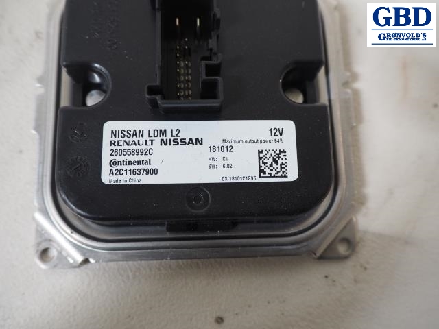 Nissan Leaf, 2018- (Type II) (260 558 992 C)