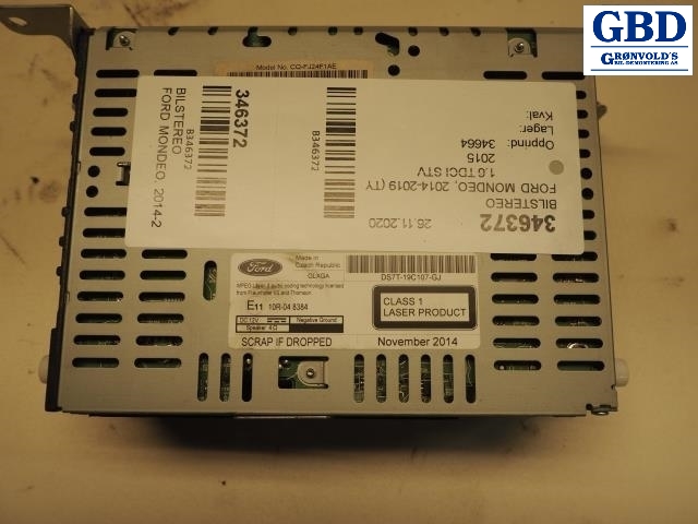 Ford Mondeo, 2014-2019 (Type V, Fase 1) (FORD|HS7T-19C107-NE|DS7T-19C107-GJ)