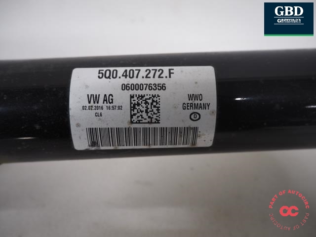 VW Golf VII, 2012-2017 (Fase 1) (5Q0 407 272 F|5Q0 407 762 JX)