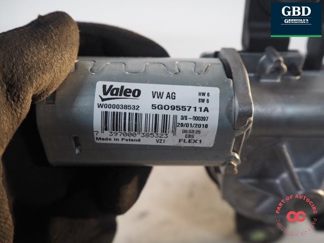 Viskermotor bakrute til VW Golf VII 2012-2017 (Fase 1) (5Q0 955 711 A|5Q0 955 711|5Q0 955 711 C)