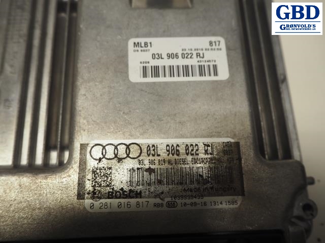 Audi A4, Allroad, 2009-2016 (Type I) (B8) (03L 906 022 RJ)